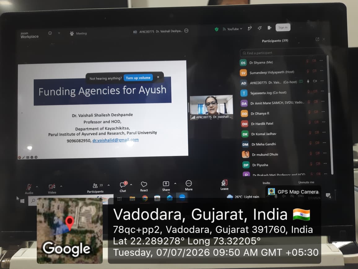 National Webinar Kayachikitsa